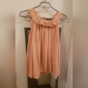 French Connection Coral  Sleeveless Blouse